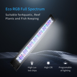 Nastavitelné akvarijni LED osvětlení 60W, 120cm